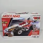 Meccano, 10-in-1 Racing Vehicles STEM Model Building Kit w/ 225 Parts Tools Incl