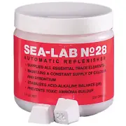 Sea-Lab #28 Auto Replenisher 0.5 Lb Jar 50 Blocks Calcium Strontium Alkalinity