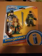 Imaginext DC Super Friends Batman and Copperhead Action Figures Set New