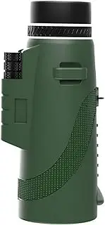 Monocular Telescope, 80x100 High Power Monoculars for Smartphone, High Definition Monocular Telescope, Lightweight BAK-4 Prism Monoculars, for Stargazing Hunting Wildlife Bird Watching Travel(Green)