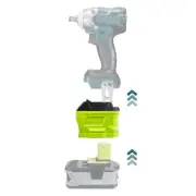Adapter for Ryobi 18V Battery work on Makita LXT 18V Li-ion Power Tool