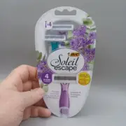1 Pack Of 4 Soleil Escape 4 Blade Razors