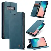 CaseMe Samsung Galaxy S10e Classic Folio Case Cover Skin Lite G970 [Teal Green]