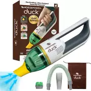 Duck Compact Cordless Vacuum by Horsepower, Gold Edition, Ultra-Powerful Upgrade