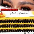 60 Clusters Soft Individual Eyelash C Curl Segment Lashes Eye Lash Extension