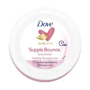 Dove Body Love Supple Bounce Body Butter Paraben Free, 48Hrs Moisturisation 245g