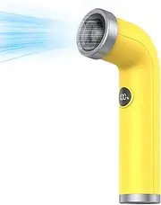 Small Fan,Bladeless Desk Fan - Rechargeable Blower with 100 Speeds, Cooling Gadget for Travel Patio Hiking Gym Desk Dorm
