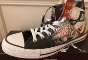 New Converse Harley Quinn Face Chuck Taylor Hi Rare NIB Mens 8 Womens 10