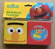 ~ Sesame Street Puzzle Game ~ Elmo ~ Bert ~ Ernie ~ Big Bird ~ Cookie Monster ~