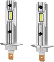 WUISOLQP 2X H1 LED Headlight Bulbs Globe Bulb Kit H1 LED LED Lights H1 LED Headlight High/Low Beam 6000K White Lamp