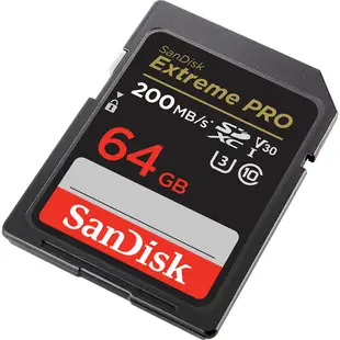 Sandisk V30 Extreme Pro 64G 64GB SDXC 200MB/S 4K 增你強公司貨 兆華國際