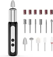 Electric Nail Drill, USB Electric Machine for Acrylic Nail Kit, Portable Electric Nail File Polishing Tool Manicure Pedicure for Home Salon