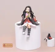 Anime DS Kamado Nezuko Noodle stopper Cute PVC action Figure Toy Gift