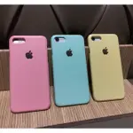 [現貨]韓國正品IPHONE7素色手機硬殼 VANILLA SLIM CASE（粉紅/粉綠/粉黃）（果凍色）LOGO鏤空