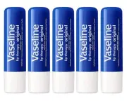 5 Pack Vaseline Lip Therapy Stick Original Petroleum Vaseline Lip Therapy