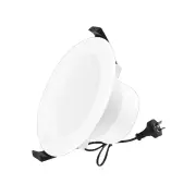 1 Pcs Led Downlight Kit 90Mm Non Dim 10W 3 Color In 1 Warm White Cool White Day Light Tri Color