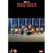 Hot Toy Iron Man 3 - Iron Man Cosbi Bobble-Head Collection (Individual Blind Boxes) 6 x 6 x 10cm