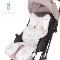 在飛比找森森購物網優惠-【L.A. Baby】多功能3D涼感推車汽座餐椅座墊-加長型