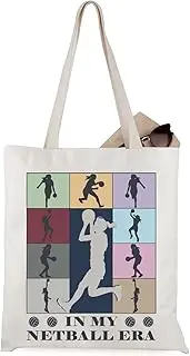WCGXKO Netball Girls Gift Netball Player Sports Bag Casual Tote Bag