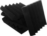 SECFOU 5pcs Acoustic Foam Board Bedroom Sound Proof Sound Deadening Foam Insulation Board Soundproof Foam Rectangular Acoustic Panel Acoustic Isolation Pads Foam Wall Noise Blocker