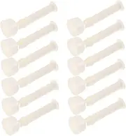 CANIGHT Leaf Rake Handle Bolt Replacement 12pcs Abs Locking Pins for Pool Cleaning Attachments