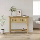 vidaXL Console Table Mexican Pine Corona Range 93x34.5x73 cm 2BB
