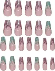 False Nails Set | Multipurpose Irregular False Nails,Portable Supplies, Cute False Nails for Holiday, Dates, Family Gatherings