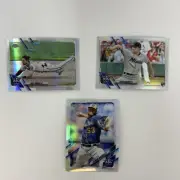 2021 Topps Chrome Update Silver Refractor #ASG-36 47 31 Lot