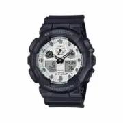 Casio G-SHOCK GA-100WD-1AER Men's Watch – Black and White Analog-Digital