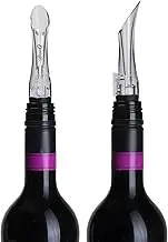 Corkpops VinOair Wine Aerator, Clear, 6 inch