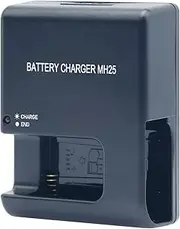 MH-25(a) Quick Battery Charger Compatible with Nikon EN-EL15 EN-EL15a Batteries for D500 D600 D610 D750 D780 D800 D810 D850 D7000 Coolpix Z5 Z6 Z7 Digital SLR Cameras Power Supply