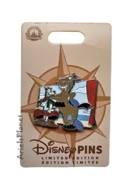 2023 Disney Parks Goofy & Horace Limited Release Pin on Pin Design