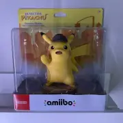 Nintendo Detective Pikachu Amiibo Jumbo Size, Brand New, Sealed, 2018