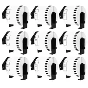 62mm x 30.48m CONTINUOUS Compatible for Brother DK2205 Labels QL-500/1100 2-3/7"
