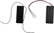 Daiilg 2 x 2 x AAA 3 V Battery Holder Case Box Wire ON/Off Switch m Cover