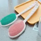 Shower Man Body Exfoliating Scrubber Silicone Back for Men Exfoliator