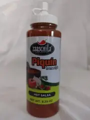 Zaaschila Piquin Homestyle Hot Salsa 9.35 Ounce Bottle