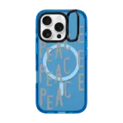 iPhone 16 Pro Impact Ring Stand Case MagSafe Compatible PEACE PEACE PEACE