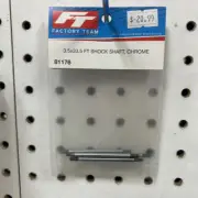 Team Associated ASC81176 Factory Team Front Shock Shaft, 33.5 mm, Fits RC8T3 #00