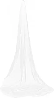 [Minkissy] Long Bridal Veil with Comb Luxurious Soft Tulle Wedding Veil Classic for Seeking Timeless Style for Their Special Day
