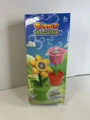 Bubble Blowing Machine Plays Music Red Rose New With Bubbles Box Damaged