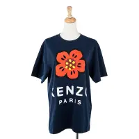 在飛比找Yahoo奇摩購物中心優惠-Kenzo X Nigo 聯名新款海棠花圖騰可愛英文字母短䄂