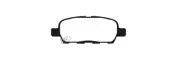 EBC Bluestuff NDX Full Race Rear For 03-10 Infiniti / Nissan DP51666NDX (for: Nissan)