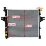 Aluminium Core Radiator For 1999-2004 Jeep Grand Cherokee 4.0L AT/ MT 2003 2002