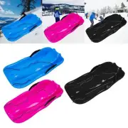 Portable Winter Snow Sled Double Human Sleigh Kids Sledge Sledding with Double