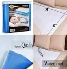 Mattress Pad Sheet Protector - Soft Quilted Cotton with a Waterproof Layer...