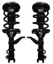 Unity Front Loaded Strut Coil Spring Assembly Pair Fits 2005-2007 Honda Odyssey (for: Honda)