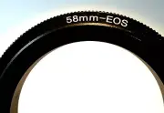 58mm Macro Close-Up Reverse Lens Adapter Ring For Canon EOS EF mount Cameras T6i