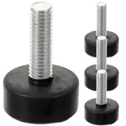 4 Pcs Table Levelers Adjustable Rubber Feet for Furniture Office