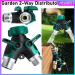 GARDEN 2-WAY DISTRIBUTOR WATER FLOW ZINC ALLOY Y HOSE SPLITT